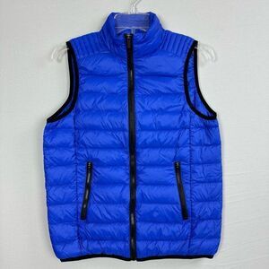 Fabletics Women’s Down Puffer Vest Medium Blue